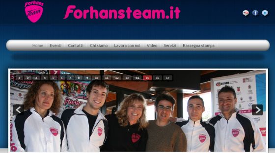 Il nuovo sito del Forhans Team
