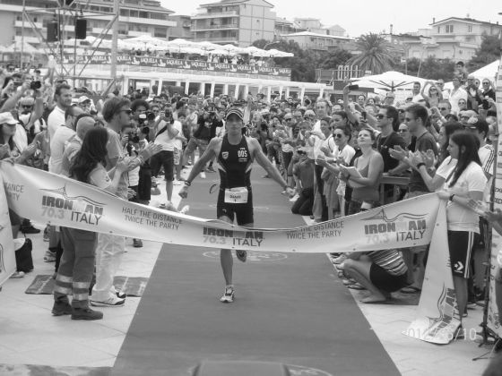 Daniel Fontana vince l'Ironman 70.3 Italy 2012