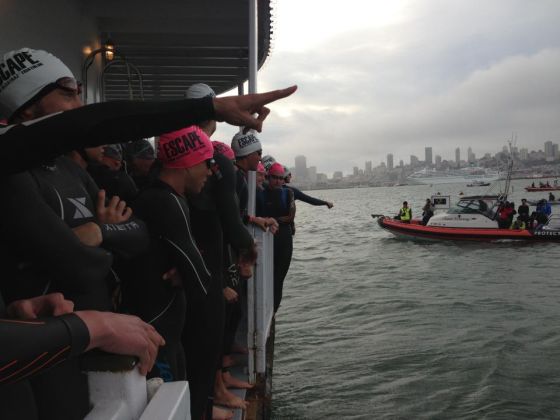 Escape from Alcatraz Triathlon 2013