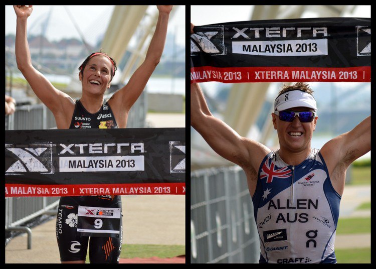 Renata Bucher e Ben Allen vincono l'XTERRA Malaysia 2013