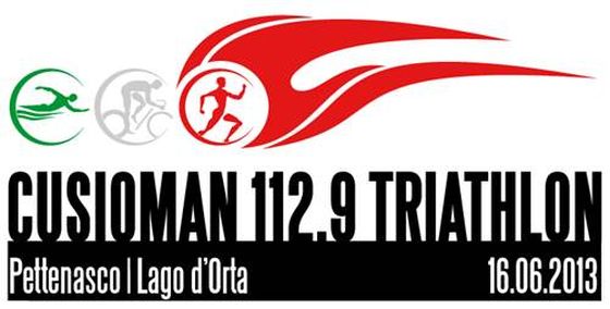 Il logo del Cusionman 112.9 Lago d'Orta, edizione 2013