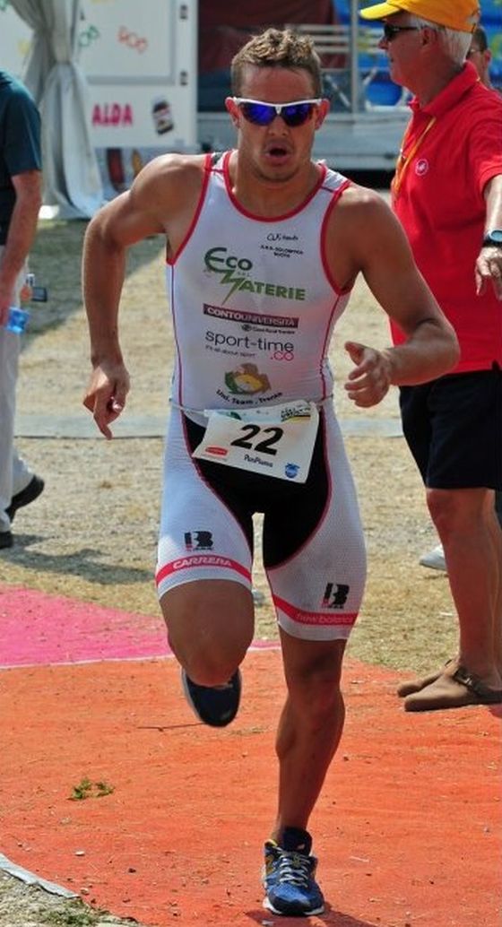 Andrea Pederzolli vince il Triathlon Sprint di Quinto di Treviso 2013