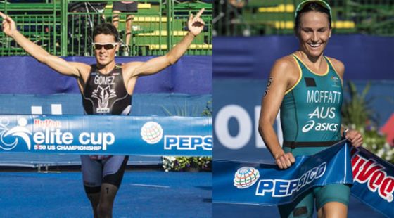 Hy-Vee Triathlon 2013, Javier Gomez ed Emma Moffatt i vincitori
