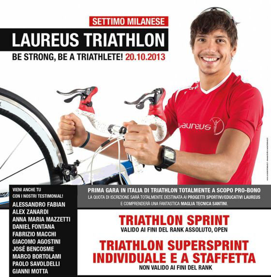 Laureus Triathlon 2013 Be Strong, Be a Triathlete