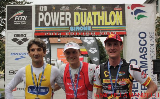 Power Duathlon Sirone 2013, il podio maschile