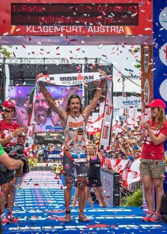 Ivan Rana trionfa all'Ironman Austria 2014