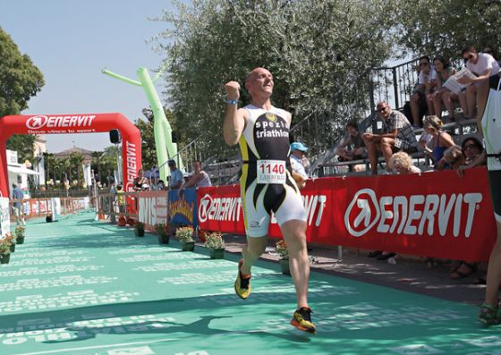 Fabrizio Vignali al Triathlon Internazionale di Bardolino