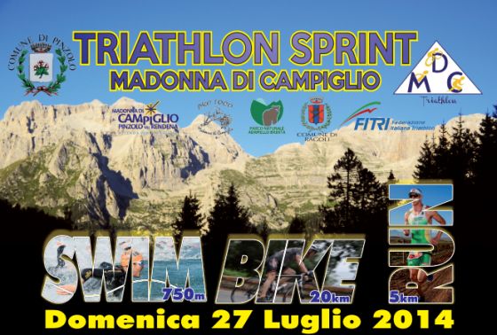 Triathlon Sprint Madonna di Campiglio 27 luglio 2014