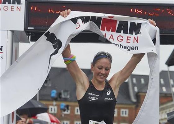 Daniela Ryf vince l'Ironman Copenaghen 2014 Foto: F. Gernyx