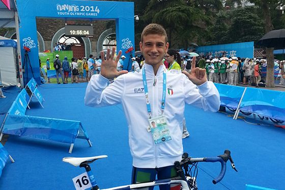 Giulio Soldati è settimo alle Olimpiadi Giovanili 2014 di Nanchino (Cina)