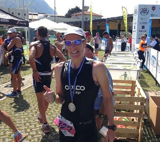 Sandra Fantini vince il 1° Triathlon Medio di Lovere