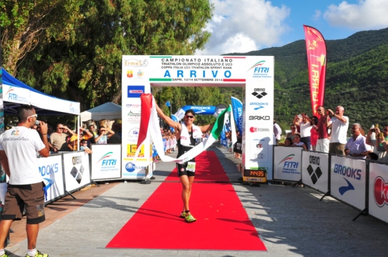 Il sesto successo di Alessandro Fabian agli Italiani di triathlon olimpico di Sapri 2014
