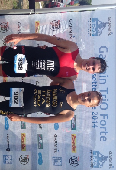 Caleb Noble e Margie Santimaria sono i vincitori del Garmin TriO Forte Olimpico 2014