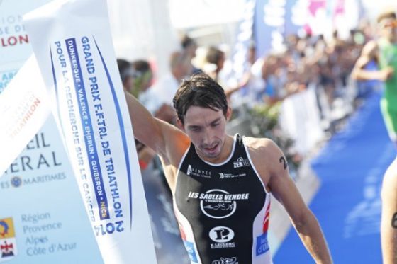 Pierre Le Corre vince il Grand Prix France Triathlon Nice e si laurea campione 2014