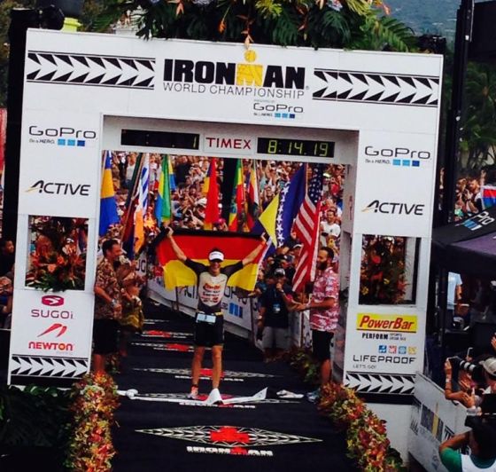 Sebastian Kienle vince l'Ironman Hawaii World Championship 2014 di Kona