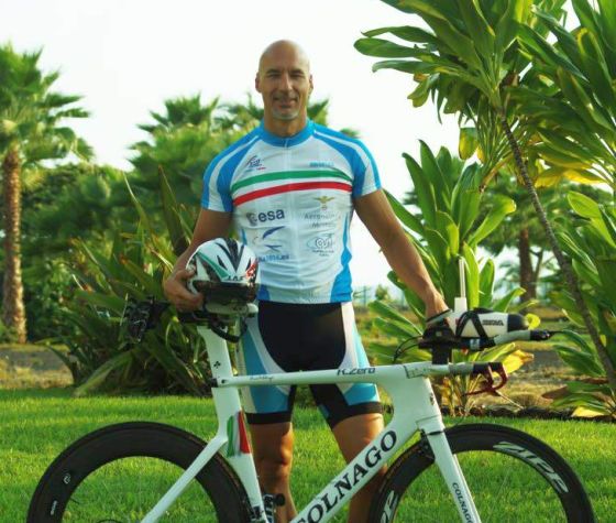 L'austronauta dell'Esa Luca Parmitano pronto per l'Ironman Hawaii 2014