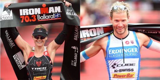 Melanie McQuaid e Michaler Ralert vincono il 1° Ironman 70.3 Ballarat