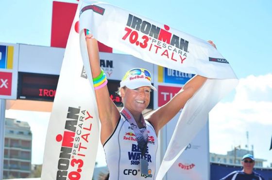 Camilla Pedersen ha vinto l'edizione 2014 di Ironman 70.3 Italy
