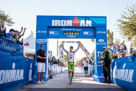 Brent McMahon vince l'Ironman Arizona 2014