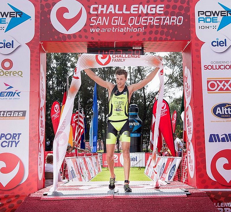 Il trionfo di Rodolphe Von Berg al Challenge San Gil triathlon 113 del 21 giugno 2015