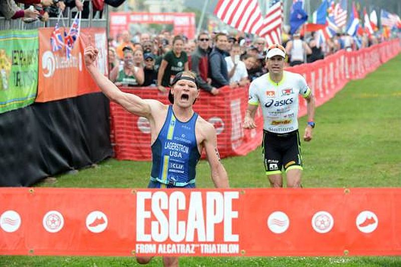 Eric Lagerstrom batte Andy Potts e vince l'Escape from Alcatraz Triathlon 2015
