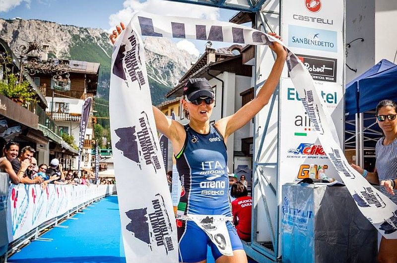 Chiara Ingletto vince anche la 2^ edizione del Dolomiti Triathlon