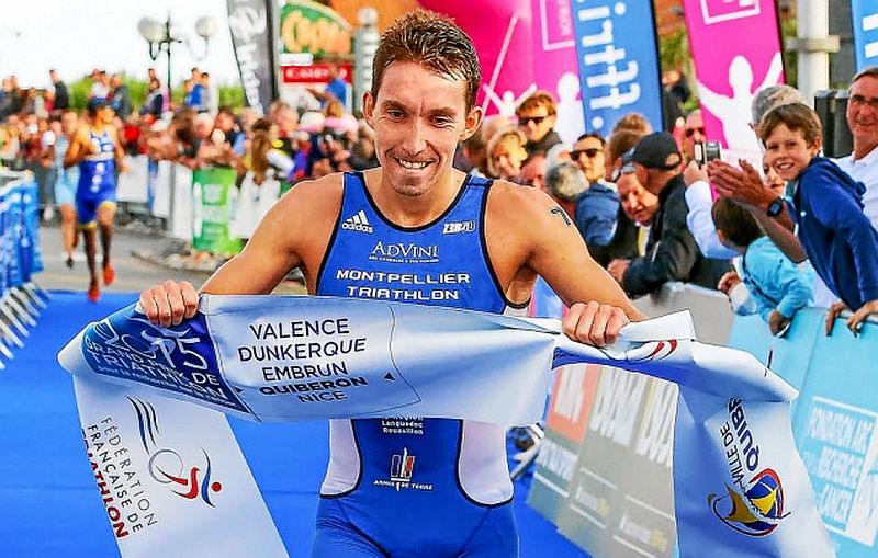 Pierre Le Corre vince il triathlon sprint di Quiberon, 4^ tappa del Grand Prix France Triathlon 2015