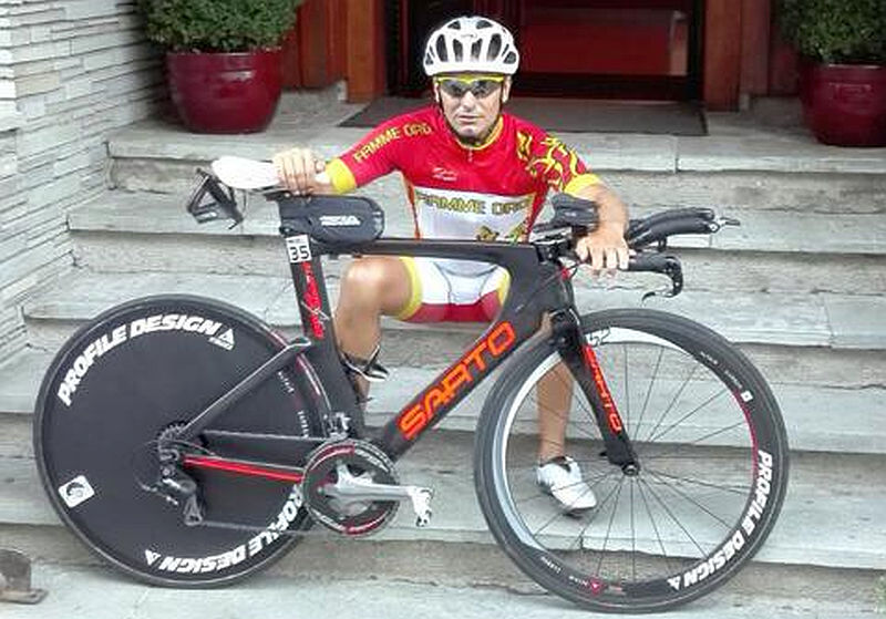 Il 30 agosto 2015, Alberto Casadei a Zell am See ha terminato al 19° posto il Mondiale Ironman 70.3