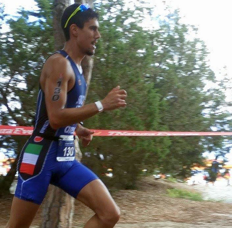 Marco Spadaccia in azione nella frazione di trail run al TNatura Sardegna 2015