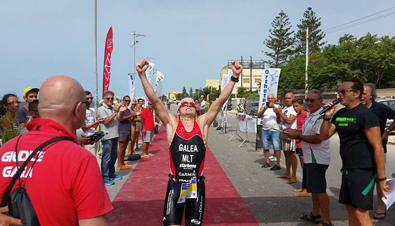 Il maltese Keith Galea trionfa al Triathlon Mazara del Vallo 2015