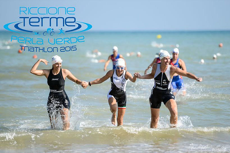 Coppa Crono 2015 a Riccione, in azione le ragazze del Fumane Triathlon