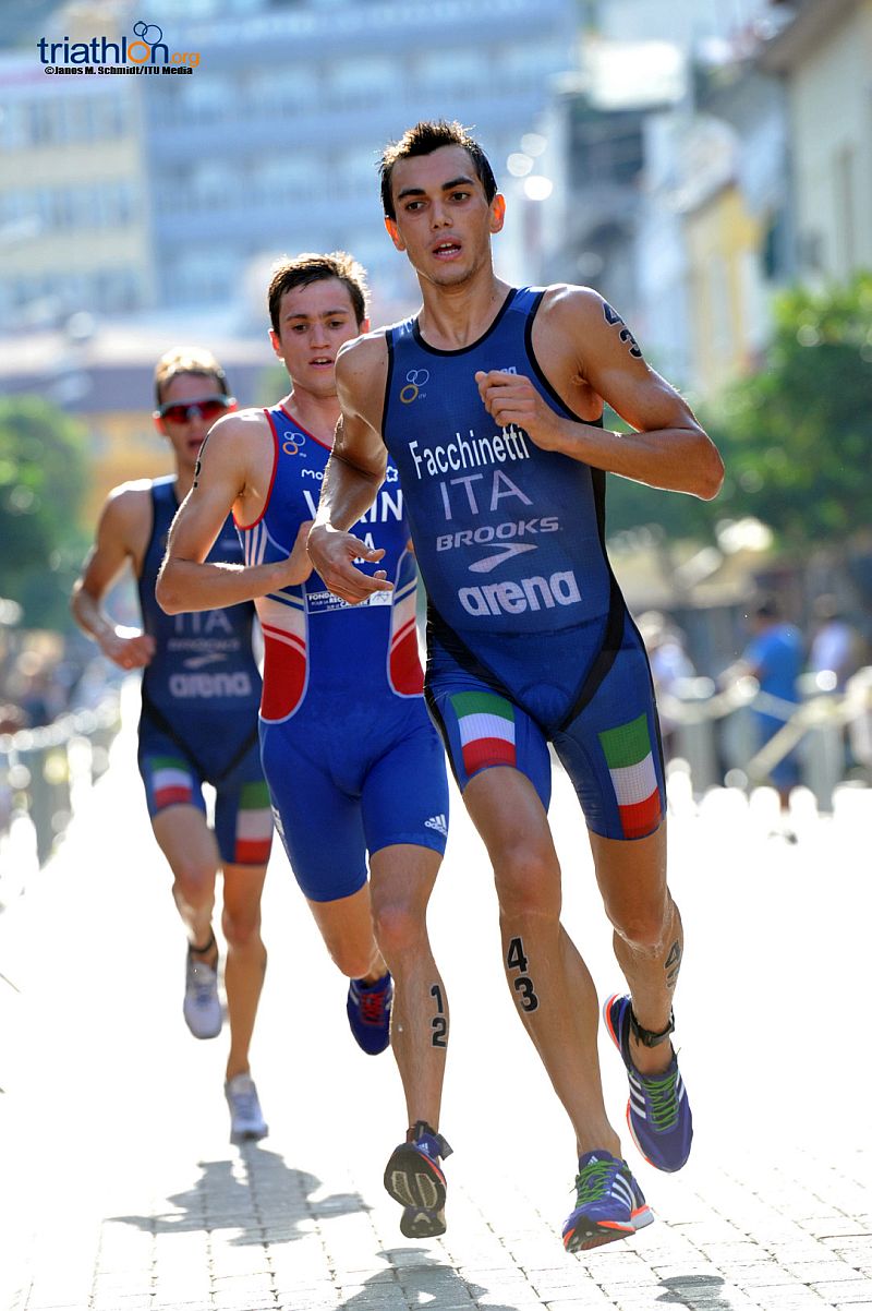 Luca Facchinetti e Davide Uccellari nella top ten dell'ITU World Cup Triathlon Alanya del 18 ottobre 2015