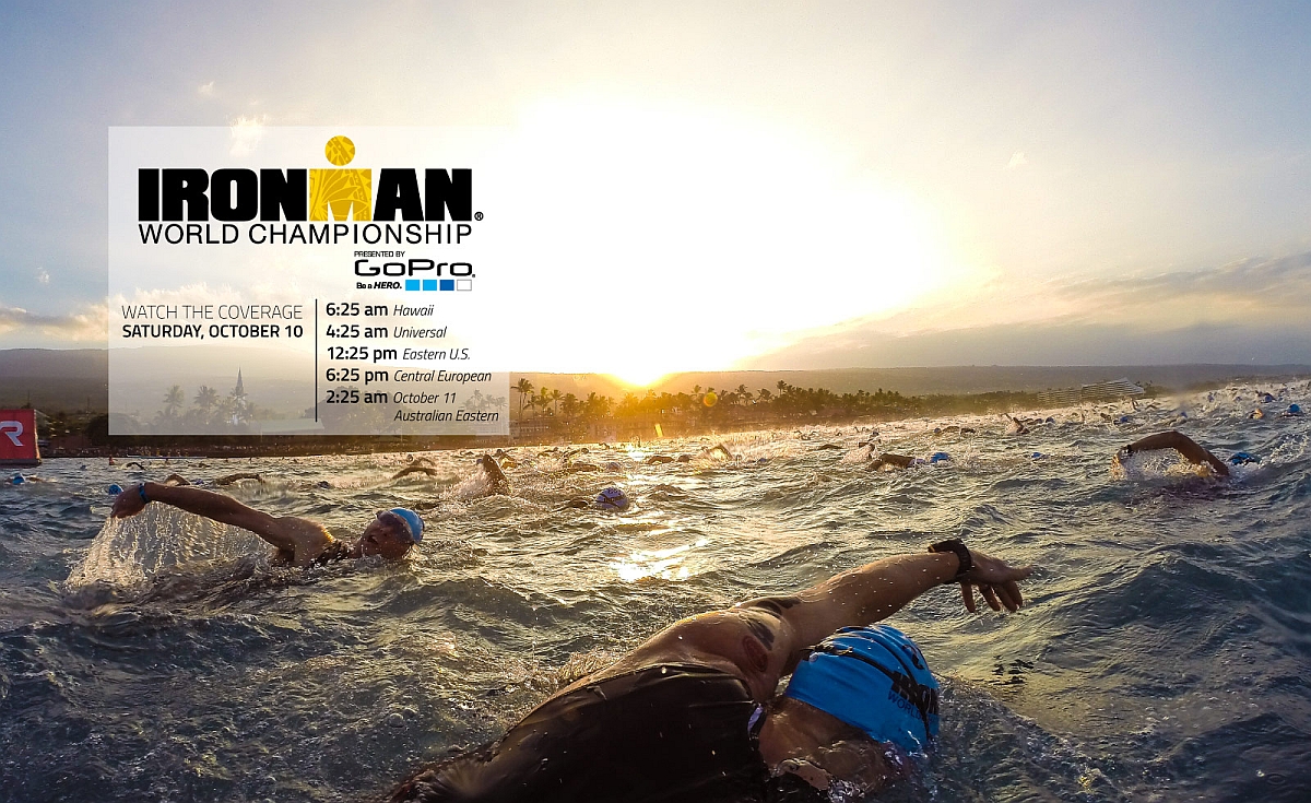Lo start del Mondiale Ironman Hawaii 2015 sarà dato sabato 10 ottobre alle 18.25 (ora italiana)