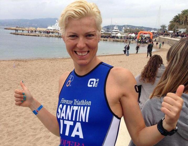 Michela Santini ha vinto la distanza M del Cannes International Triathlon 2016