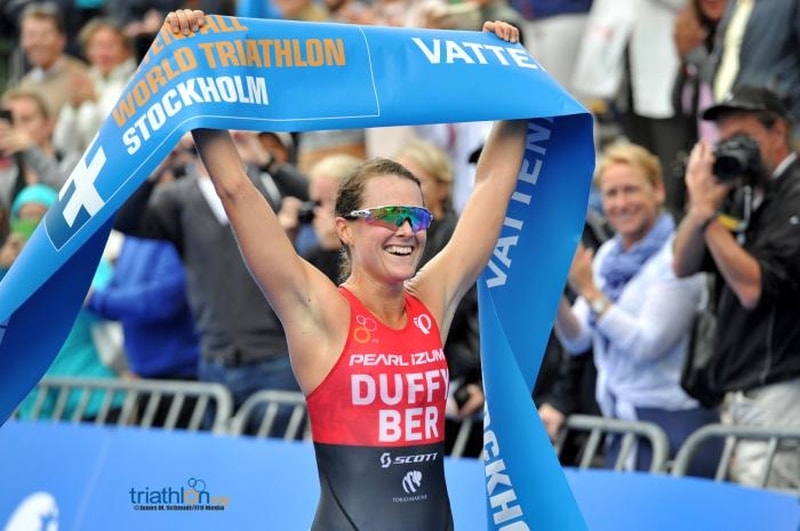 Flora Duffy vince l'ITU World Triathlon Stockholm 2016