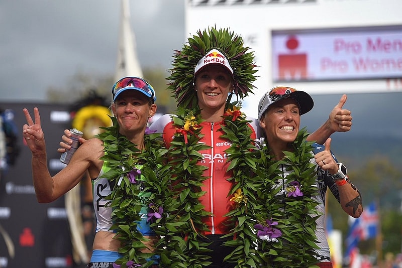 All'Ironman Hawaii 2016 trionfa Daniela Ryf davanti a Mirinda Carfrae ed Heather Jackson (Foto: Ironman.com)