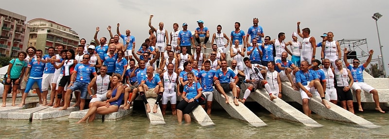 Il fantastico gruppo della Flipper Triathlon