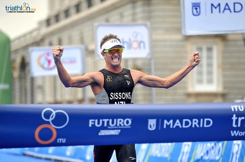 Il neozelandese Ryan Sissons vince l'ITU World Cup Triathlon 2017 di Madrid