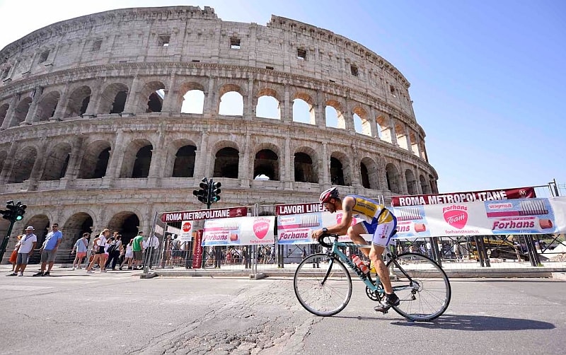 Lo spettacolare percorso bike del Challenge Roma