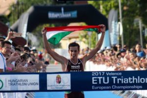 L'ungherese Bence Bicsak vince "in casa" l'ETU U23 Triathlon European Championships 2017 (Foto ©Velence ETU U23 Triathlon European Championships)