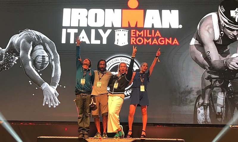 Gli speaker e i DJ del 1° storico Ironman Italy Emilia Romagna!