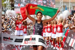 Vanessa Fernandes è la più veloce all'Ironman 70.3 Cascais-Portugal 2017