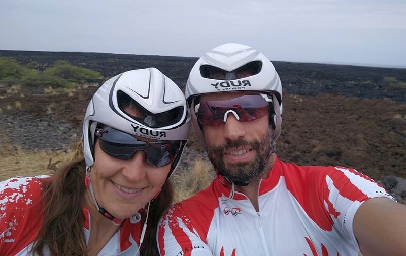 La coppia azzurra dell'Ironman Hawaii 2017: Elisabetta Villa e suo marito Alessandro Valenti sono entrambi all'esordio iridato