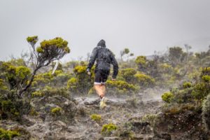 Il percorso run dell'Ocean Lava Reunion Island è lungo 23K e "spinge" i triatleti ai piedi del vulcano Piton de la Fournaise (Foto ©Volkanic Triathlon)