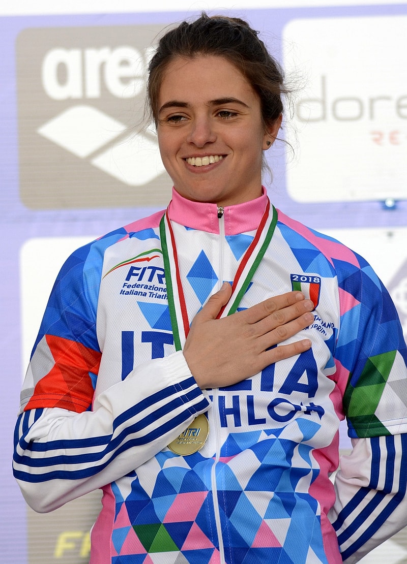 Beatrice Mallozzi è la campionessa italiana 2018 di duathlon sprint (Foto: Massimiliano Pizzolato)