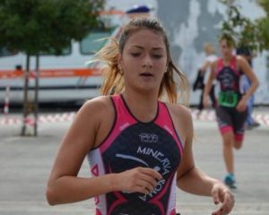 La giovanissima Annalisa Tiberti (Minerva Roma) è la più veloce al Duathlon Sprint del Lago 2018 