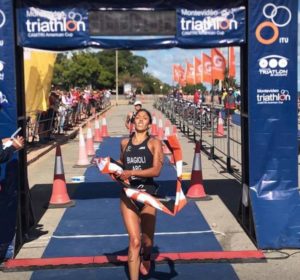 Romina si laurea campionessa sudamericana di triathlon a Montevideo domenica 11 marzo 2018