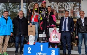 Valentina D'Angeli (CUS Trento CTT) si è aggiudicata la prima edizione del Duathlon Sprint Imola domenica 15 aprile 2018. Ha preceduto al traguardo Evgeniya Kovaleva (CUS Parma) ed Elena Meldoli (Cesena Triathlon)