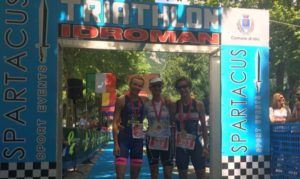 Carola Fiori Balestra (Tri Team Ticino) vince l'Idroman - Triathlon Olimpico 2018 davanti a Silvia Vezzini (Team Bike Gussago) e Camilla Zaninetti (Torino Triathlon)