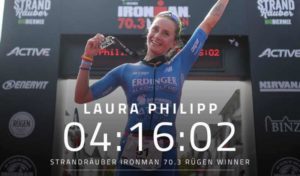 E' la tedesca Laura Philipp la migliore all'Ironman 70.3 Ruegen 2018